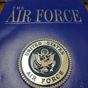 Air Force Historical Book Leather Bound
